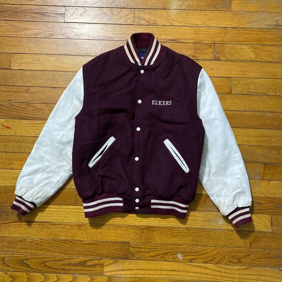 Vintage wool varsity jacket - Picture 2 of 4